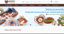 Desktop Screenshot of pardubicky-pernik.cz